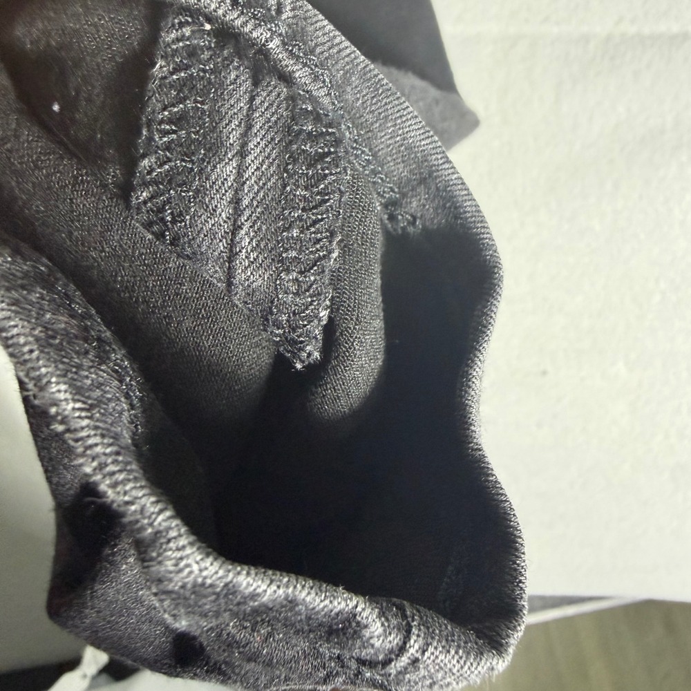 Abercrombie & Fitch Simone High Rise Super Skinny Jeans Black Size 31 12R - Picture 11 of 11